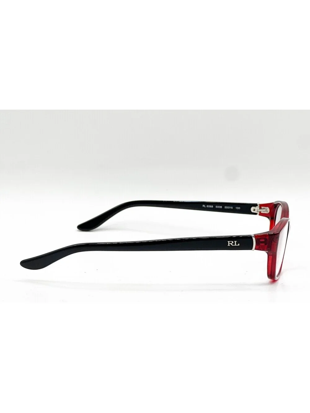 Ralph Lauren RL 6068 5008 Red Cat Eye Authentic Eyeglass Frames 55-15-130